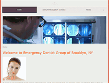 Tablet Screenshot of emergencydentistsbrooklyn.com